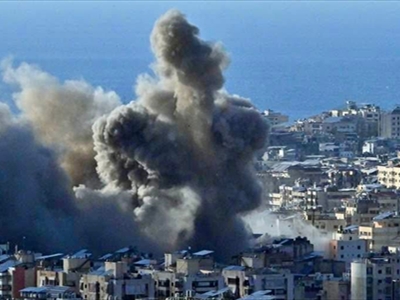 دخان أسود قاتل يتصاعد من أحياء الضاحية الجنوبية الآمنة (طلال سلمان)