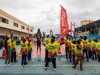 «بيروت ماراتون» تطلق مبادرة «أركض وابتسم» لأولاد النازحين في مختلف المناطق اللبنانية