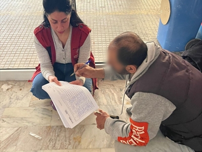 مندوبو مؤسسة مخزومي يتابعون أوضاع النازحين