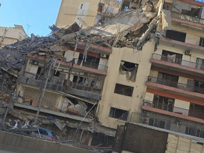 مبنى الغبيري المستهدف