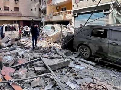 آثار الدمار في بربور