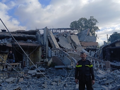 البيت المدمر في الدوير