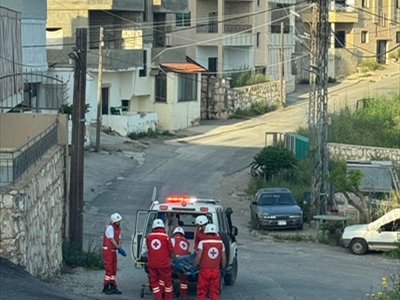 من عملية سحب جثمان في النبطية