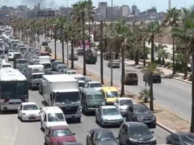حركة نزوح اعقبت الهجمات المعادية