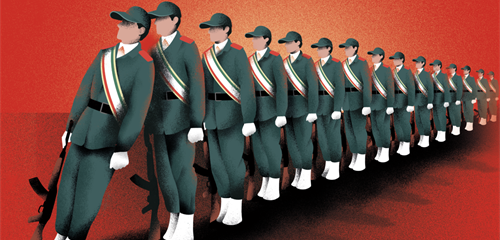 النظام الإيراني الذي دمر لبنان وقتل زعاماته يتهاوى؟