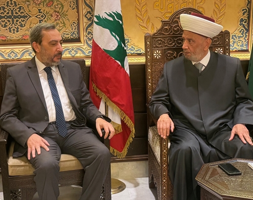 المفتي دريان استقبل الحوت والشيخ الضاهر: لبنان آخر دولة تذهب في اتجاه السلام والتطبيع