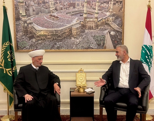 المفتي دريان توافق مع رئيس تجمُّع العشائر على ضرورة رفع التهميش عنهم