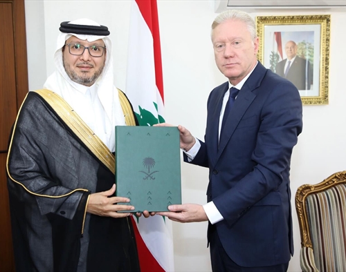 رجّي يتسلّم دعوة من السفير السعودي للمشاركة في «إكسبو الرياض 2030»