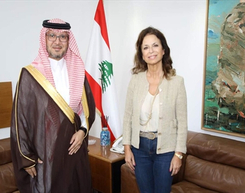 السفير السعودي لدى لبنان يزور وزيرة السياحة
