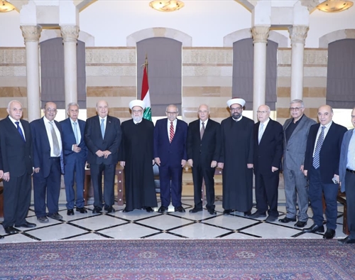 وفد «المركز الإسلامي» زار سلام دعماً لمواقفه