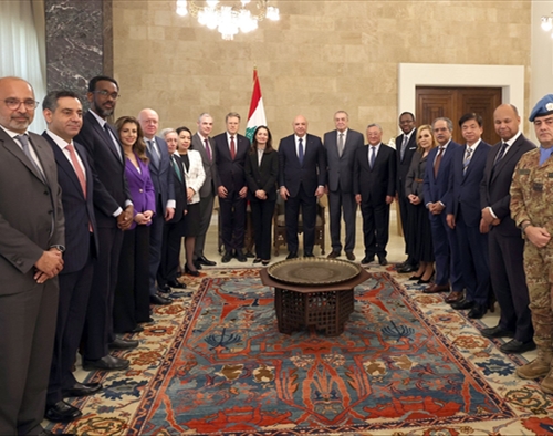 وفد مجلس الأمن ينقل دعمه للجيش وعون: إصرار على حصر السلاح