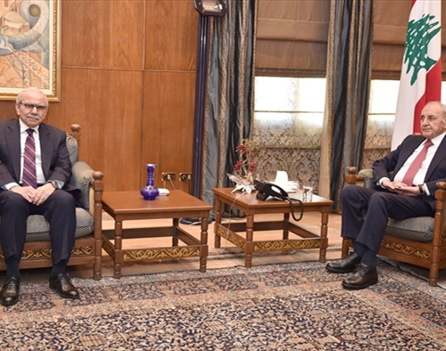 بري يستقبل سلام ويهنّئ نظيره العراقي