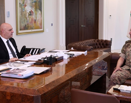 قائد الجيش في بعبدا... وتوجيهات