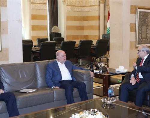 سلام بحث وزواره الاعتداءات الإسرائيلية وإعادة الإعمار