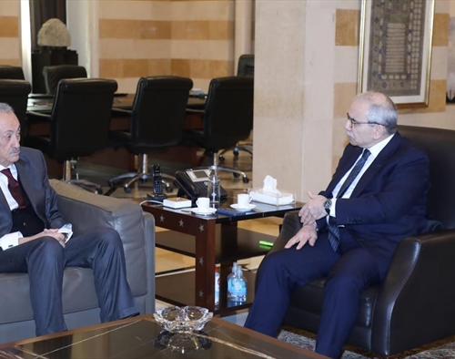 سلام اطّلع من كرم على نتائج اجتماع الميكانيزم