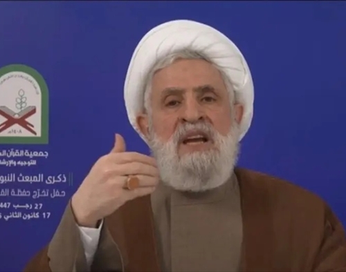 الشيخ قاسم بهجوم على رجي: "وزير لمين؟".. و"تجردونا من السلاح طويلة عا رقبتكم"