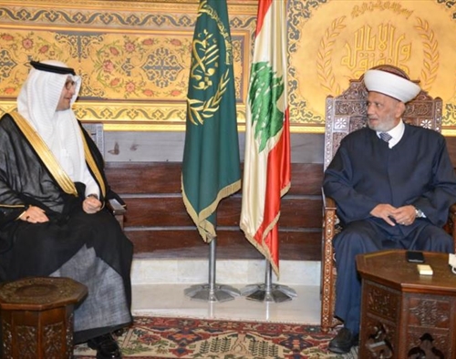 دريان استقبل السفير السعودي مقدرا جهود اللجنة الخماسية: لتسوية سياسية وأمنية