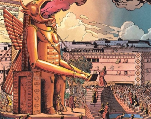 جنبلاط عبر صورة "مولوخ": احذروا منتصف آذار!