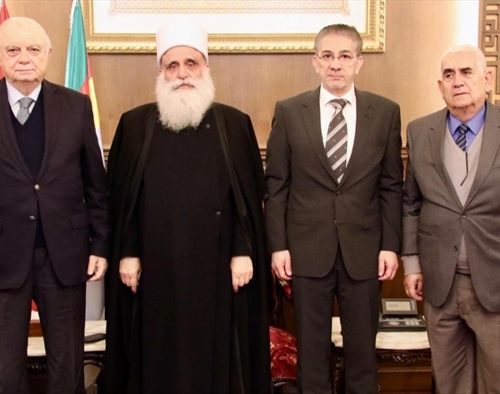 شيخ العقل استقبل سلام وسعد ورئيس مجلس إدارة «إيدال» ووفوداً: لوعي خطورة المؤامرة والسعي لتجنبُّها بحكمة وشجاعة وثبات