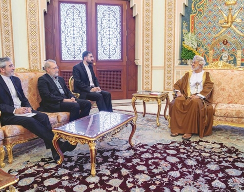 لاريجاني في عُمان ومعه الردّ الإيراني بانتظار تحديد موعد الجولة الثانية