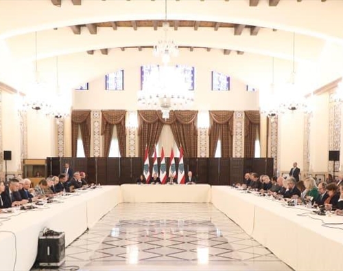 سلام للسفراء المعتمدين: لبنان لم يختر هذه الحرب