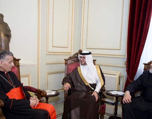 السفير السعودي زار الراعي وعودة: المرحلة الراهنة تحتاج لدعم الرئاسات الدستورية في مقاربتها للتحدّيات