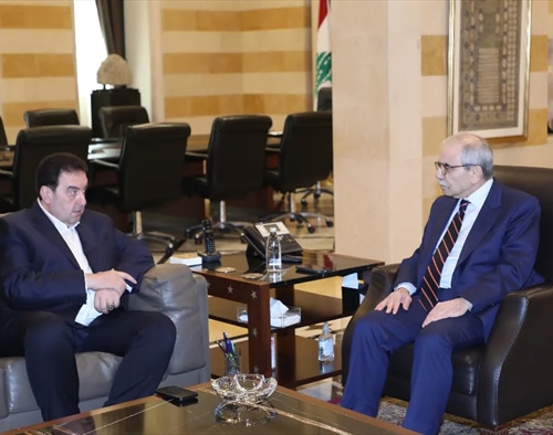 سلام التقى البعريني ووفداً من شبكة القطاع الخاص