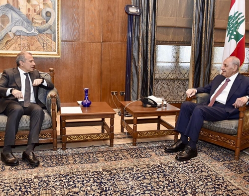 بري استقبل باسيل وسفير مصر ومدير «اليونسكو»: لقيام المنظمات الدولية بدورها تجاه جرائم إسرائيل