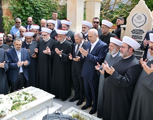 المفتي دريان زار ضريح الشهيد حسن خالد: لم يكن مجرد مرجع ديني بل كان بوصلةً للأمان في أحلك الظروف