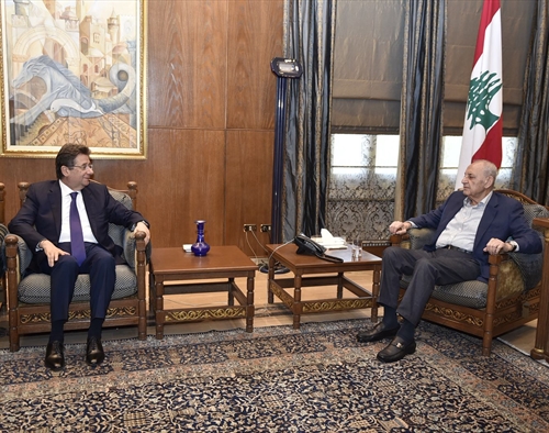 بري يستقبل وزير الزراعة و«الاعتدال الوطني»