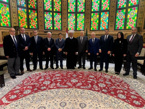 المفتي دريان عرض أوضاع العاصمة مع وفد من الفعاليات البيروتية وتابع المواضيع الإصلاحية مع فتوح و الانتخابات مع عبد الله