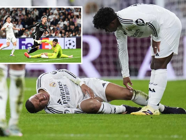 اصابة مبابي تضاعف الام ريال مدريد بعد تجريده لقب دوري الأبطال