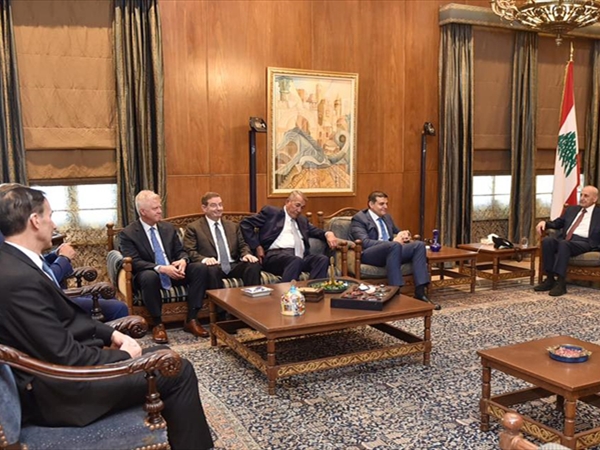 وفد من شركة المحاماة الأميركية زار عون وبري: نلتزم دعم لبنان ومواكبته في مسيرة الإصلاح والتقدّم