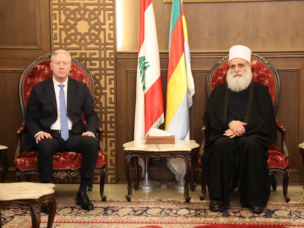 شيخ العقل التقى وزير الخارجية والنائب حنكش وقائد الدرك: لقيام حوار وطني جدِّي ومسؤول يعالج القضايا الشائكة