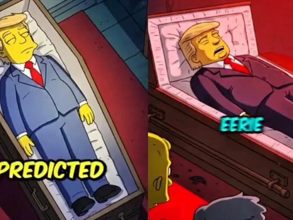 فيديو يثير الضجة.. "ذا سيمبسون" يتوقع وفاة ترامب بهذا التاريخ!؟