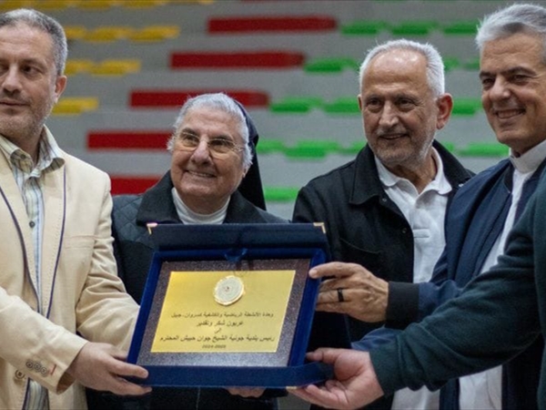 مهرجان رياضي حاشد باختتام بطولة كسروان جبيل المدرسية..