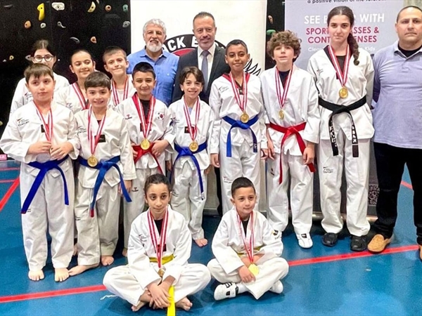 نادي النسر الأسود نظّم "دورة الفصح" للتايكواندو