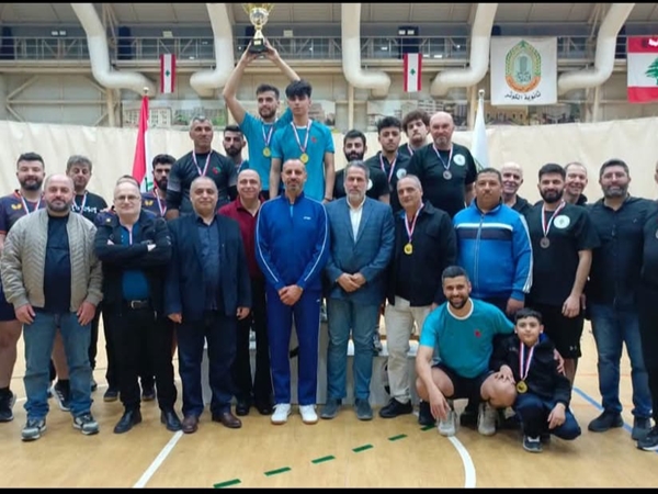 النجدة الشعبية برجا يتوّج بطلاً للبنان لطاولة الرجال للدرجة الثانية