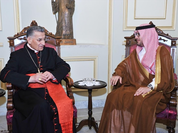 سفير المملكة يزور البطريرك الراعي في بكركي