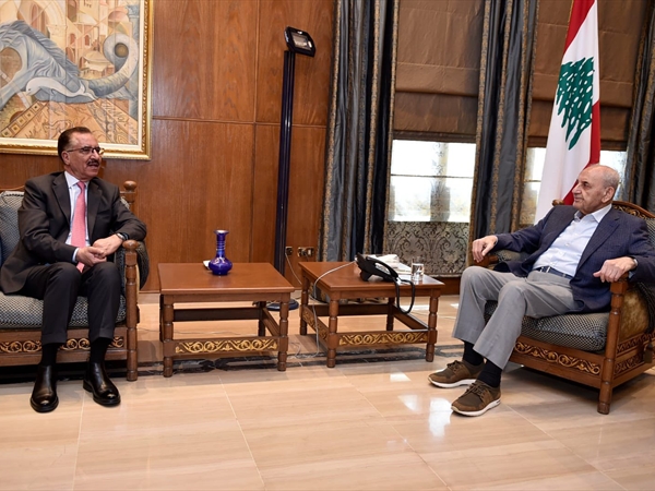 بري دعا «اللجان» للاجتماع الثلاثاء والتقى شخصيات