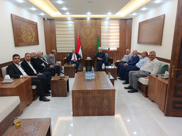 المفتي حجازي :لرؤساء بلديات راشيا  بوحدتنا نحقق تطلعات أهلنا،وتحية للحكومة على هذا الإنجاز الوطني .