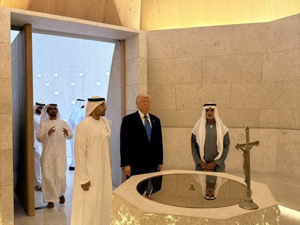 فيديو.. ترامب يزور بيت العائلة الإبراهيمية في أبو ظبي