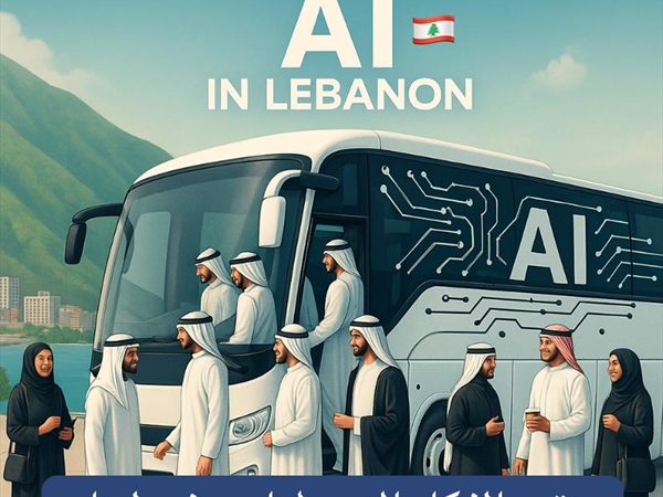 مؤتمر الذكاء الاصطناعي في لبنان يعلن عن موجة تسجيل خليجية واسعة ويمدّد جولة الحافلة الذكية حتى 21 آب