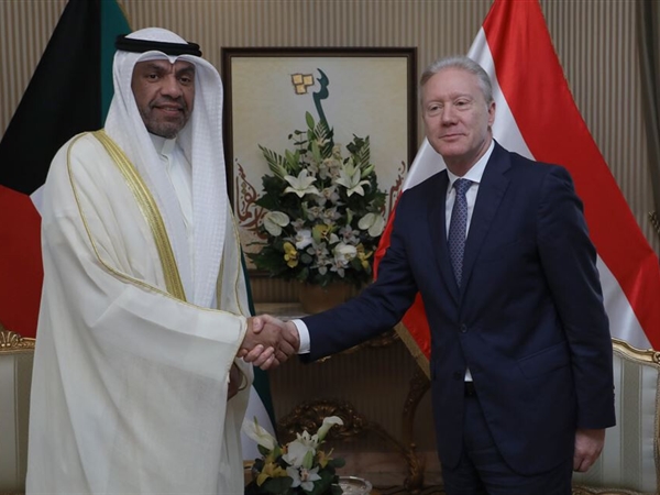 ‎رجّي التقى نظيره الكويتي: لتفعيل اللجنة المشتركة