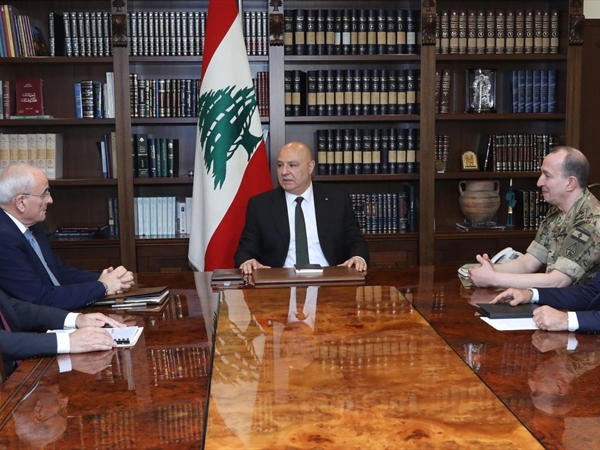 بالصورة: اجتماع أمني في بعبدا