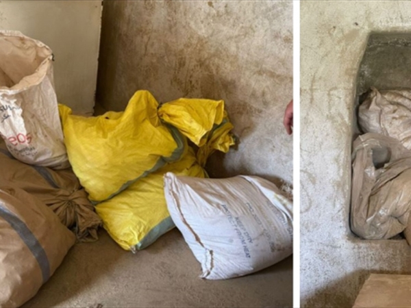 «الريجي» تضبط عمليات توضيب للحشيشة