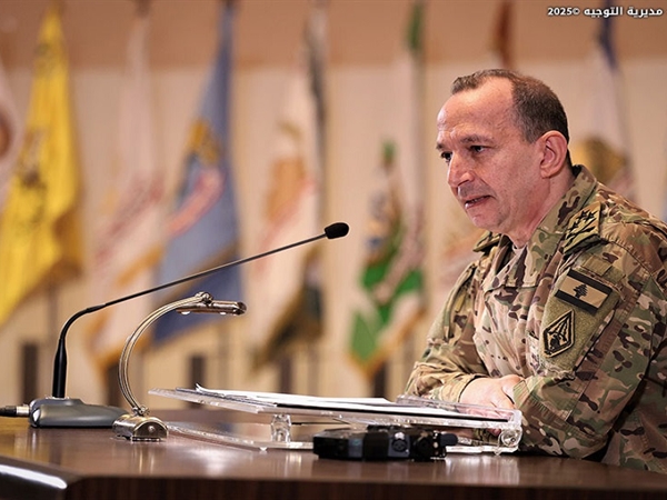 قائد الجيش: إسرائيل تعرقل الإنتشار الكامل للجيش في الجنوب