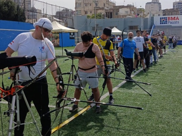 بطولة لبنان العامة خارج القاعة في القوس والنشاب