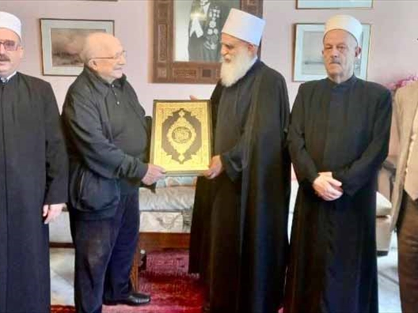 شيخ العقل اتصل بجنبلاط مطمئناً بعد حادث السير وزار أمين الداعوق