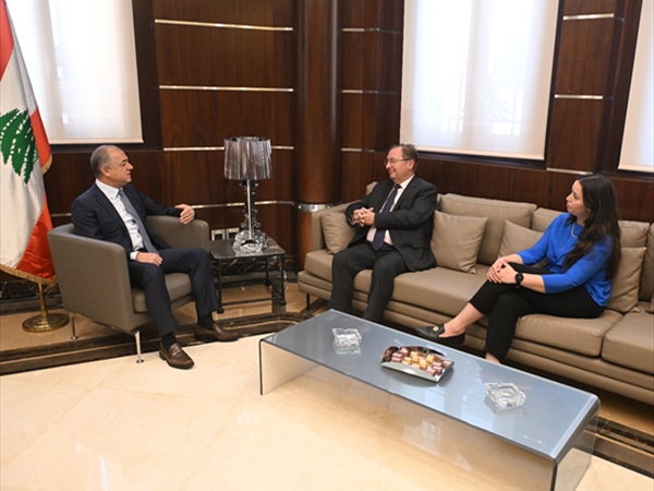 بو صعب التقى كاول ووفد وزارة الإعلام: للضغط على إسرائيل لإحترام اتفاق وقف النار